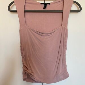 Forever 21 Mauve Tank Top - Scoop Neck Sleeveless